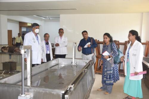 07.06.2022 NMC Inspection : MBBS 250 seats