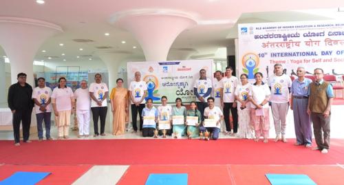 21.06.2024 World Yoga Day – KLECCC – KAHER’s BMK Ayurveda College.