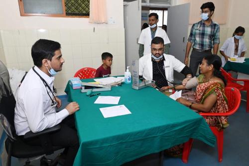 09.01.2024 Free Health Checkup Camp, Joida  ( Beneficiaries : 506 )