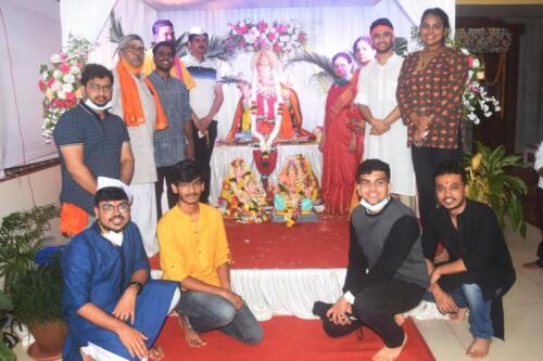 Lord Ganesh Visarjan Pooja Ceremony 