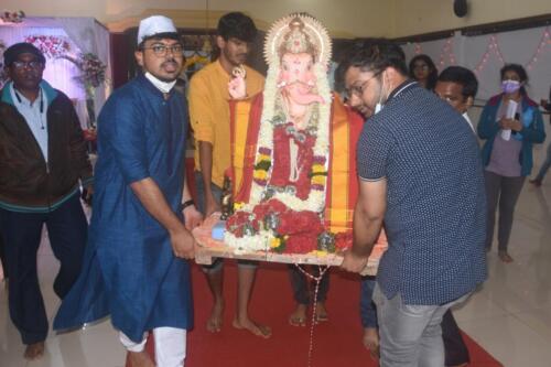 Lord Ganesh Visarjan Pooja Ceremony 