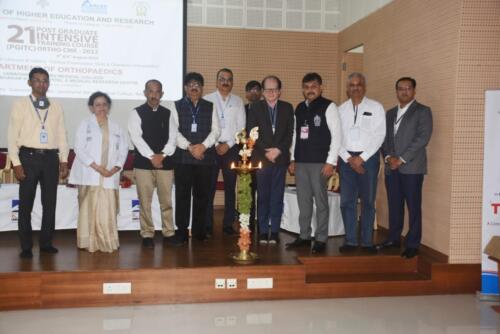 Department of Orthopaedics Organized 21st PGITC ORTHO CME - 2022on 5th & 6th August 2022