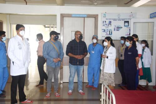 Visit of ACCESS TO CARE FOR CHILDREN WITH CANCER Pediatric Haemato Oncology Ward