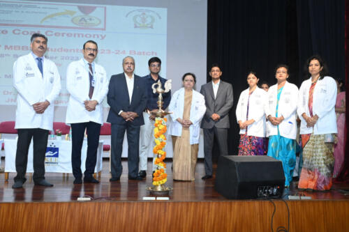 08.09.2023 MBBS Phase I New Entrants 2023-24 Batch – White Coat Ceremony