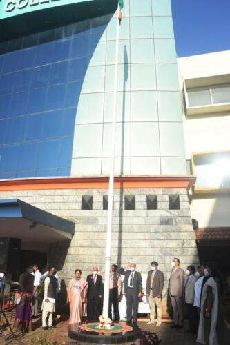 26.01.2022 REPUBLIC DAY – FLAG HOISTING WITH NATIONAL ANTHEM