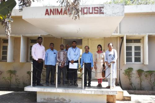 23.02.2024  Annual Inspection  of Animal House by  CCSEA members   