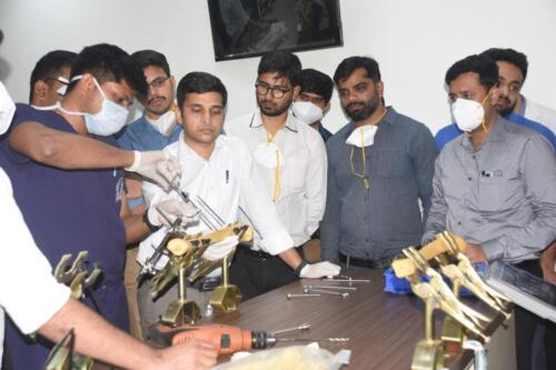 Organized 2nd Workshop on Saw Bone Skill Lab