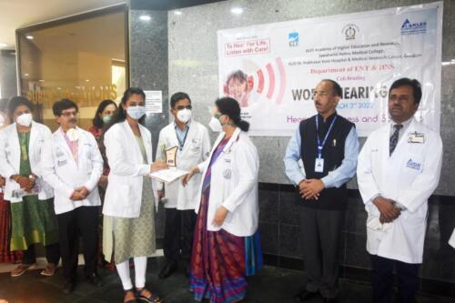 03.03.2022 World Hearing Day : Dept. of ENT & HNS