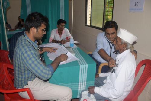 12.05.2022 Free Health Checkup Camp Ram Nagar 