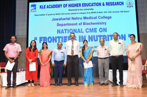 20.02.2024 CME “National CME on Frontier in Nutrition”  - Dept. of Biochemistry 