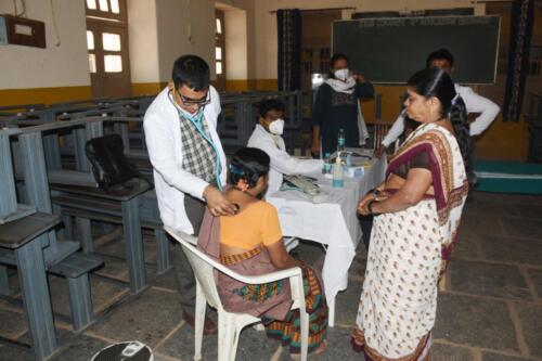 9.11.2021 Free Health Check-up Camp, Banhatti Beneficiaries : 3273