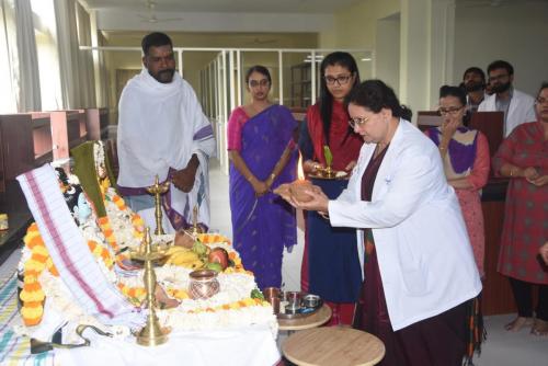 04.12.2019-Pooja of Renovated Practical Lab-Dept. of Pharmacology