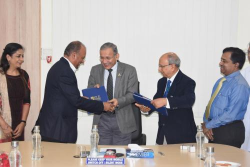 11.07.2019-MoU between KAHER and GE India Industrial Private Limited, New Delhi