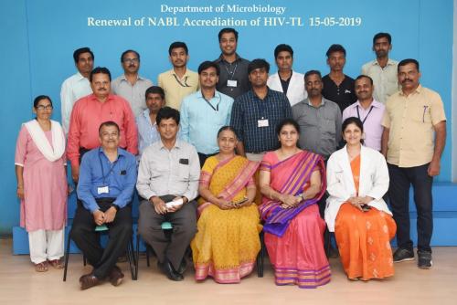 15.05.2019 Renewal of NABL Accreditation of HIV-TL