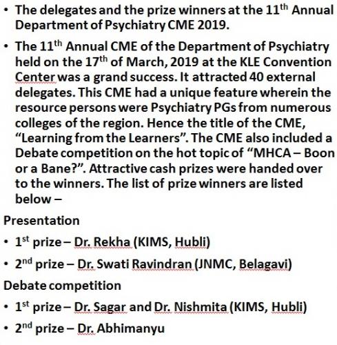 Psych CME
